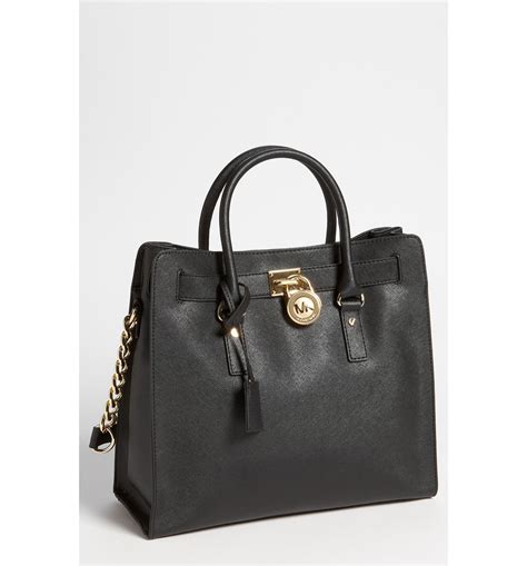 michael kors saffiano leather tote macy'|Michael Kors hamilton large tote.